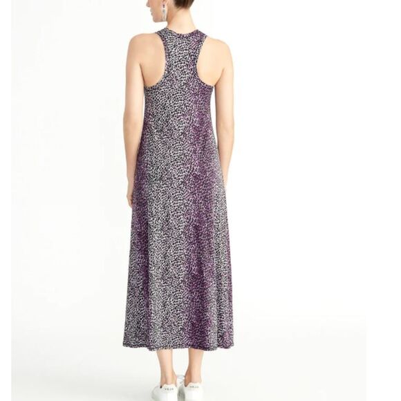 NEW Rachel Roy Samantha Dress 0X Bright Hyacinth Purple Cheetah Print NWT - Picture 2 of 8